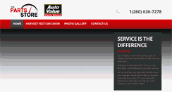 Desktop Screenshot of albionpartsstore.com