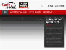 Tablet Screenshot of albionpartsstore.com